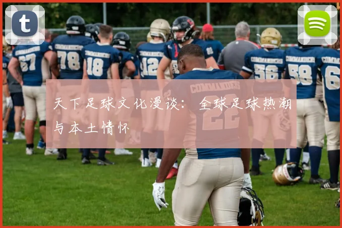 天下足球文化漫谈:全球足球热潮与本土情怀